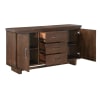 Franco Modern Rustic Storage Server in Walnut Finish by Home Elegance - HEL-5414-40 - Image 4 of 0
