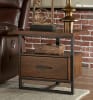 Sedley 2 Piece Occasional Table Set with Functional Drawer by Home Elegance - HEL-5415RF-30 - Image 3 of 0