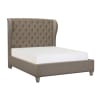 Vermillion Queen Bed in Gray Cashmere by Home Elegance - HEL-5442-1 - Image 2 of 0