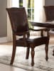 Lordsburg 7 Piece Double Pedestal Dining Set in Brown Cherry by Home Elegance - HEL-5473-103-7 - Image 4 of 0