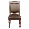 Lordsburg 5 Piece Round Dining Set in Brown Cherry by Home Elegance - HEL-5473-54-5 - Image 5 of 0