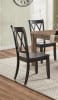 Janina 5 Piece Dining Set in Pine by Home Elegance - HEL-5516-66-5 - Image 3 of 0