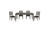 Nashua 5 Piece Dining Room Set in Gray Finish by Home Elegance - HEL-5567GY-72-5 - Image 2 of 0