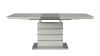 Glissand 5 Piece Dining Set in High Gloss White and Gray-Taupe by Home Elegance - HEL-5599-71-5 - Image 3 of 0
