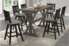 Amsonia 5 Piece Dining Room Set in Gray Finish by Home Elegance - HEL-5602-36-5BKS2 - Image 1 of 0