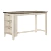 Timbre 5 Piece Counter Height Dining Set in 2-Tone by Home Elegance - HEL-5603WW-36-5 - Image 3 of 0
