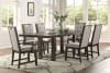 Rathdrum 7 Piece Dining Set in Dark Oak by Home Elegance - HEL-5654-94-7 - Image 1 of 0