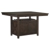 Oxton 7 Piece Counter Height Dining Set with Faux Leather Upholstered Chair by Home Elegance - HEL-5655-36-7 - Image 4 of 0