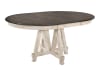 Clover 5 Piece Round Table Dining Set in 2-Tone by Home Elegance - HEL-5656-66-5 - Image 3 of 0