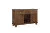 Tigard Server in Cherry Finish by Home Elegance - HEL-5761-40 - Image 3 of 0