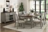 Tigard 5 Piece Dining Room Set in 2 Tone Finish by Home Elegance - HEL-5761GY-78-5 - Image 1 of 0
