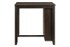 Daye 3 Piece Counter Height Dining Room Set in Dark Cherry Finish by Home Elegance - HEL-5773DC-32 - Image 4 of 0