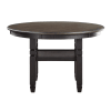 Asher 5 Piece Round Table Dining Set in 2-Tone by Home Elegance - HEL-5800BK-48RD-5 - Image 2 of 0