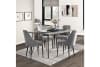 Keene 5 Piece Dining Room Set in Gray Finish by Home Elegance - HEL-5817-60-5GY - Image 1 of 0