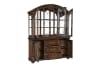 Bergen Buffet & Hutch in Dark Oak Finish by Home Elegance - HEL-5829-50 - Image 4 of 0
