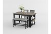 Stratus 5 Piece Counter Height Dining Room Set in 2 Tone Finish by Home Elegance - HEL-5842-36-5 - Image 3 of 0