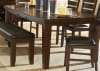 Ameillia 7 Piece Dining Set in Dark Oak by Home Elegance - HEL-586-82-7 - Image 2 of 0
