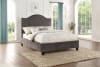 Carlow Queen Bed in Gray by Home Elegance - HEL-5874GY-1 - Image 1 of 0