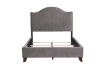 Carlow Queen Bed in Gray by Home Elegance - HEL-5874GY-1 - Image 4 of 0