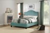 Carlow Queen Bed in Teal by Home Elegance - HEL-5874TE-1 - Image 1 of 0