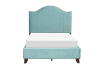 Carlow Queen Bed in Teal by Home Elegance - HEL-5874TE-1 - Image 2 of 0