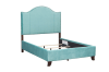 Carlow Queen Bed in Teal by Home Elegance - HEL-5874TE-1 - Image 5 of 0