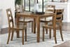 Stowe 5 Piece Dining Room Set in Walnut Finish by Home Elegance - HEL-5891 - Image 1 of 0
