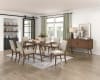 Monroe 5-Piece Rectangular Dining Room Set in Walnut Finish by Home Elegance - HEL-5901-71-5 - Image 1 of 0