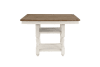Alburgh 5 Piece Counter Height Dining Room Set in Two Tone Finish by Home Elegance - HEL-5906WH-36-5 - Image 5 of 0