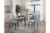 Salerno 5 Piece Dining Room Set in Beige Finish by Home Elegance - HEL-5909-59-5BE - Image 1 of 0