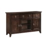 Claymont Storage Server with Glass Door in Cherry and Dark Walnut Finish by Home Elegance - HEL-5962-40 - Image 1 of 0