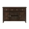 Claymont Storage Server with Glass Door in Cherry and Dark Walnut Finish by Home Elegance - HEL-5962-40 - Image 2 of 0