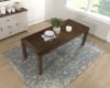 Paulson 5 Piece Rectangular Dining Room Set in Dark Brown Finish by Home Elegance - HEL-5976-79-5940TPS-5 - Image 3 of 0