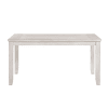 Savile 5 Piece Rectangular Dining Room Set in Antique White Finish by Home Elegance - HEL-5982-60-5 - Image 3 of 0