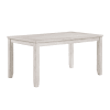 Savile 5 Piece Rectangular Dining Room Set in Antique White Finish by Home Elegance - HEL-5982-60-5 - Image 4 of 0