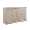 Lofton Contemporary Storage Server Cabinet in Light Gray Finish by Home Elegance - HEL-6018-40 - Image 1 of 0
