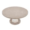 Lofton 5 Piece Round Dining Room Set in Light Gray and White Finish by Home Elegance - HEL-6018-60RD-5 - Image 3 of 0