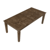 Quinn 5 Piece Rectangular Dining Room Set in Light Brown Finish by Home Elegance - HEL-6020-84-5 - Image 3 of 0