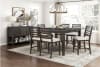 Victoria 5 Piece Counter Height Dining Room Set in Dark Espresso Finish by Home Elegance - HEL-6023-36-5 - Image 1 of 0