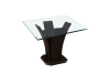 Daisy 5 Piece Counter Height Dining Room Set in Espresso Finish by Home Elegance - HEL-710-36SQ-5 - Image 4 of 0