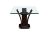 Daisy 5 Piece Counter Height Dining Room Set in Espresso Finish by Home Elegance - HEL-710-36SQ-5W - Image 3 of 0