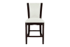 Daisy 5 Piece Counter Height Dining Room Set in Espresso Finish by Home Elegance - HEL-710-36SQ-5W - Image 5 of 0