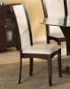 Daisy 5 Piece Dining Set with Glass Top in Espresso by Home Elegance - HEL-710-72-7WS - Image 3 of 0