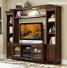 Lenore 4 Piece 58" TV Stand Set in Rich Cherry by Home Elegance - HEL-8014 - Image 1 of 0
