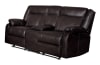 Jude 2 Piece Double Reclining Sofa Set in Dark Brown by Home Elegance - HEL-8201BRW - Image 4 of 0