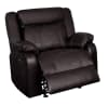 Jude 2 Piece Double Reclining Sofa Set in Dark Brown by Home Elegance - HEL-8201BRW - Image 5 of 0