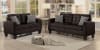 Sinclair 2 Piece Sofa Set in Chocolate by Home Elegance - HEL-8202CH - Image 1 of 0