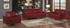 Iniko 2 Piece Sofa Set in Red by Home Elegance - HEL-8203RD - Image 2 of 0