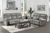Aram 2 Piece Double Reclining Sofa Set in Gray Fabric by Home Elegance - HEL-8206GRY - Image 1 of 0