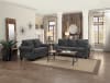 Cornelia 2 Piece Sofa Set in Dark Grey by Home Elegance - HEL-8216DG - Image 1 of 0